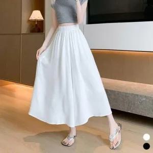 [라일리여성의류] Rly 바지 팬츠 여름치마 통 밴딩치마 치마바지 치마  43636832)