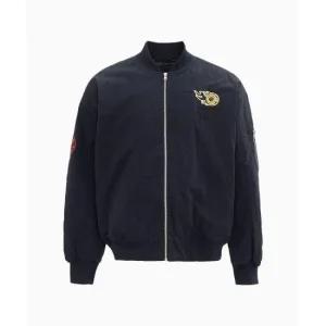 CONVERSE 봄버 패디드 재킷 블랙 MCJ127-023