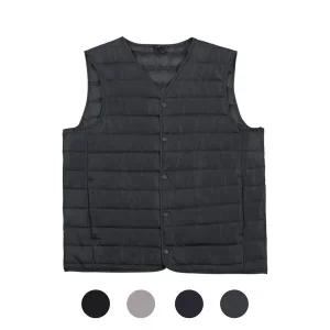 [파파브로] 브이넥 누빔 경량조끼 DW-VEP-9406