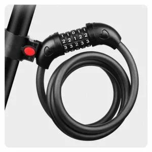SR-M 와이어 케이블 자전거 자물쇠