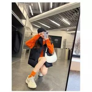 고품질 오버핏 로미홀리 여성 패딩조끼 빅사이즈 364 (WFFX1QJ)