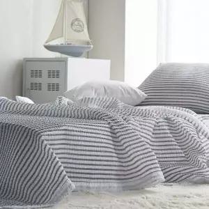 (국산) 열대야 홑이불베게세트(Q/그레이)