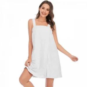 [골드스마일]여성용 순면 원피스형 샤워 타월 목욕가운