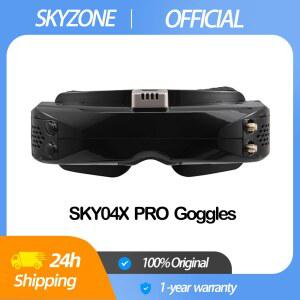 SKYZONE RC 비행기 레이싱 드론용 리시버 DVR 헤드 트래커 선풍기, SKY04X PRO FPV 고글, 1920X1080 OLED, 5.8G, 48CH 스테디뷰
