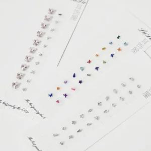 Rly 늘이랑 붙이는 귀꾸 스티커 귀걸이 귀 안뚫는 페