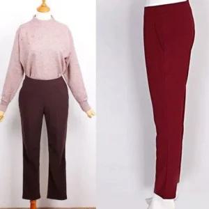 [라일리여성의류] Rly 슬림팬츠 바지 기본 편한바지 편한 슬림 할머니  43638779)