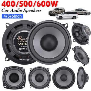 양방향 차량 문짝 서브우퍼, 자동차 오디오 음악 스테레오, 전체 범위 주파수, 스피커, 400-600W, 4 인치,