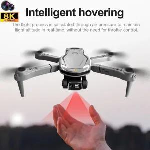 XIAOMI 8K HD ESC 카메라용 전문가용 V88 드론 광학 흐름 원격 제어 항공기 회피 접이식 쿼드콥터 선물