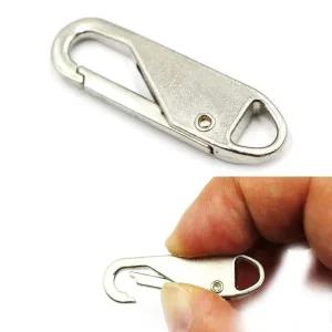 고리형 수예용품 지퍼고리 10개입 손잡이 실버 (WFG37NG)