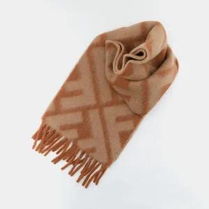 펜디 FF로고 알파카 울 공용 머플러 FXT460 AYKQ F1U6S