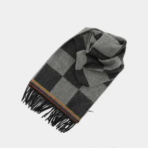 폴스미스 바둑판 로고 울 공용 머플러 M1A 150K T616 79