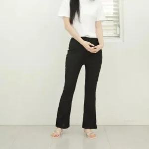 [라일리여성의류] Rly 밴딩바지 밴딩 골지레깅스 여자 가을 여름 여름  43637579)