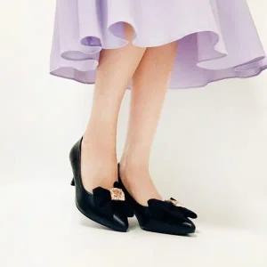 베이직 메리제인 구두 토오픈 여성화 슬링백힐 샌들 (WEF040E)