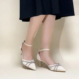 구두 펌프스 웨지힐 샌들 키높이 메리제인 토오픈 (WEF0403)