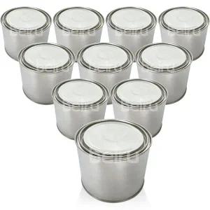 사이깡 원형 0.25L 페인트통 뚜껑 공캔 YU-07 10개 (WFG37QL)