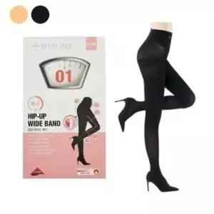 [라일리여성의류] Rly 힙업 스타킹 레깅스 와이드밴드 미즈라인 양말  43637597)