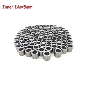스틸 드릴 슬리브, 브러시링 금속 부싱 액슬 베어링 지그 부시 (내경), ID 5mm, 10 개 X 외부 직경. 높이