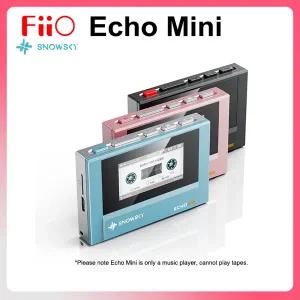 FiiO SnowSky Echo Mini HiFi 블루투스 MP3 워크맨 순수 음악 플레이어 15시간 재생 3.5mm4.4mm 헤드폰 출
