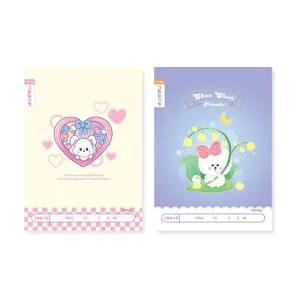 아이비스 초등 1-2 여아 1면1일 그림 일기장 노트 X10권