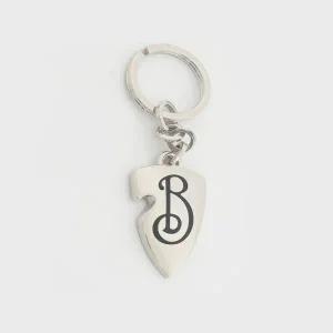 버버리 B쉴드로고 메탈 공용 키링 8104369