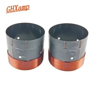 60.6mm 베이스 스피커 보이스 코일 60.5 코어 우퍼 4 레이어 구리 와이어 코일 블랙 알루미늄 수리 서브 우