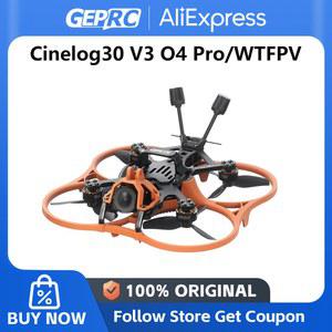 GEPRC Cinelog30 V3 FPV 쿼드콥터 O4 에어 유닛 PRO /WTFPV TAKER F722 45A 32Bit AIO SPEEDX2 1404 3850KV LED BEC RC 프리스타일 드론