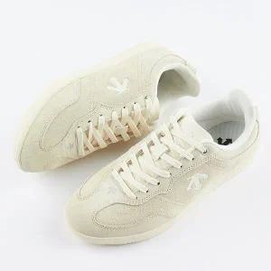 [하프클럽/데상트]데상트 공용 엣지 코트 레트로 스니커즈 화이트 SP323LSN82