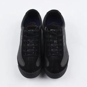 [하프클럽/데상트]데상트 공용 크론 라이더 슬림 스니커즈 블랙 SP323LSN86