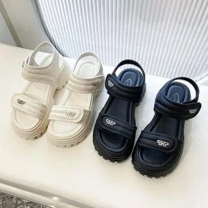 웨지 가을신상 힐 여름샌들 샌들신발 여자샌들 가을 (WEF09D4)