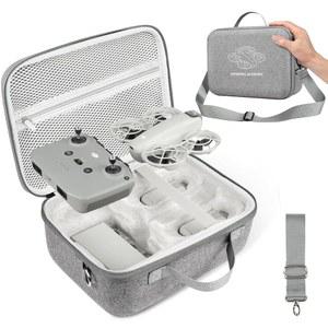 DJI Neo 드론과 호환되는 GAGITERVR N3 드론 하드 캐리어 케이스 - 6개의 비행 배터리, RC-N3 /N2, 충전 허브 및 액세서리, 여행용 보호 어깨 스트랩