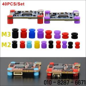 40개 M2/M3 RC 고무 충격 흡수 볼 FPV 레이싱 드론 F4 비행 제어 쿼드콥터 방진 실리콘