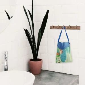 [하프클럽/]접이식 비치백 소형 메쉬백 비치백 목욕가방 물놀이가