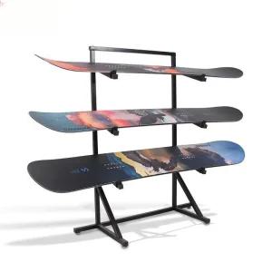 스노우보드보관대 스키샵 거치대 보관대 디스플레이 랙 스탠드 보관 고정식 장비 스키보관대