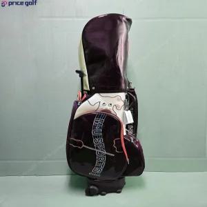 중고 엠유 프리미엄 에나멜 바퀴형 캐디백 골프백 와인.