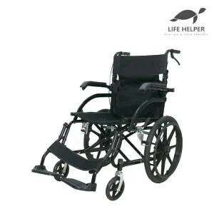 라이프헬퍼 접이식 수동 휠체어 A3 (팔거치대) 13.4kg 경량 장애인 노인 야외