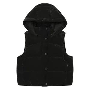 [보리보리/에꼴리에]에꼴리에NC해운대 겨울신상 50% 벨벳 글로시 후드 웰론조끼 25D0153