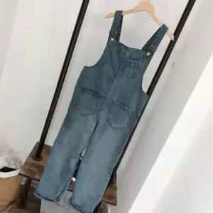 [하프클럽/]데일리 여성 추천 캐주얼 멜빵 꾸안꾸 청바지 데님 나