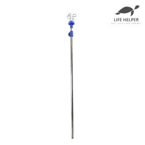 라이프헬퍼 링거 폴대 P1 휠체어 침대 수액 환자 병원 요양원 가정용 노인