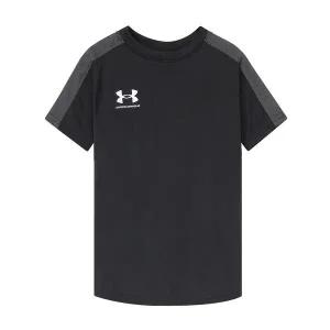 [하프클럽/] UA 챌린저 K 트레이닝 여성 아동 주니어 반팔티 블랙 1366494-001