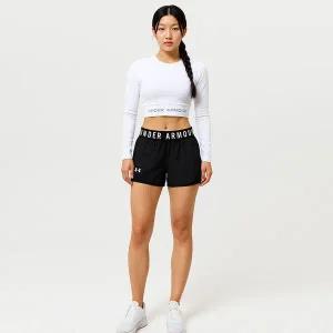 [하프클럽/] UA 플레이업 3.0 여성 트레이닝 반바지 팬츠 블랙 1344552-001