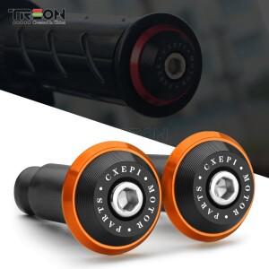 오토바이 핸들 바 엔드 무게추 핸들 바 그립 캡 KTM 65 85 125 200 250 300 350 400 450 500 530 SX XC EXC