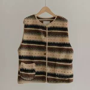 [하프클럽/]파타 노르딕 덤블 배색 베스트