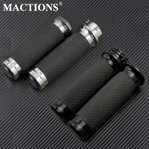 오토바이 할리 투어링용 핸드 그립 핸들 바 로드 스트리트 글라이드 스포츠스터 883 1200 72 XL 다이나 VRS