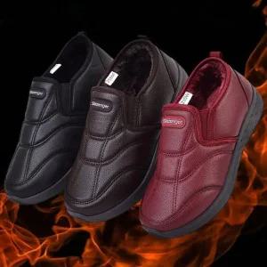 [라일리] Rly 남성 여성 방한슬립온 다용도 방한화 퍼안감 겨울