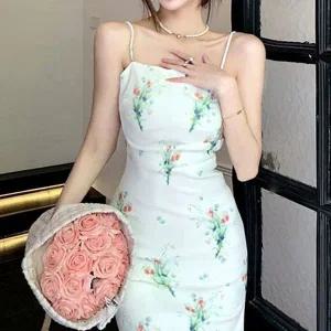 [하프클럽/]여행 100117 화이트 원피스 꽃무늬