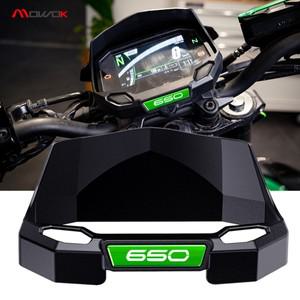 Kawasaki Z650 NINJA 650 Z 650 ABS 2020-2025 ninja650 오토바이 선 바이저 커버 악기 스크린 차양 가드