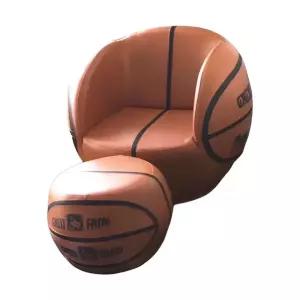 농구공 체어 인테리어의자 농구 싱글 모양 의자 배스켓볼 스툴 1인소파 소