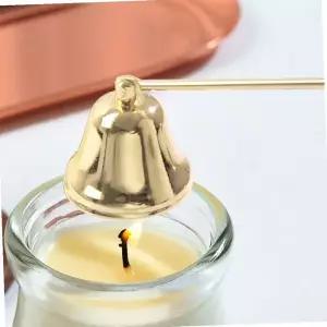 향초스너퍼 촛대 홀더 촛불끄는 캔들 스너퍼(벨) (골드)