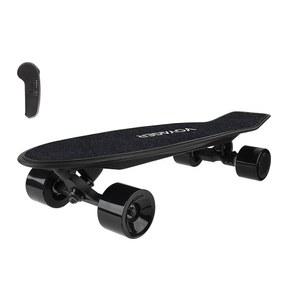 블루투스 리모컨, 350W 브러시리스 모터, 12.5MPH 최대 속도, 7마일 주행 거리의 보이저 뉴트리노 컴팩트 전기 크루저 스케이트보드