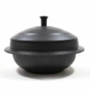 [골드스마일]가정용 통주물솥 20cm 계란찜 조리기구 가마솥 그릇 조리용 냄비